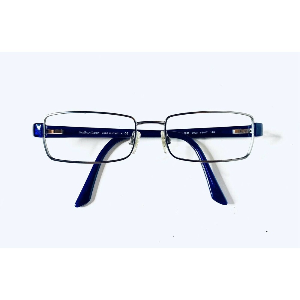 Polo Ralph Lauren Silver Rectangular Frame Glasses - image 6